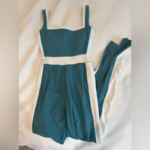 Yellow the Label Green Bodysuit